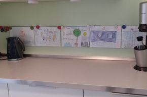 Biilder von Kindern gemalt für meine Praxis